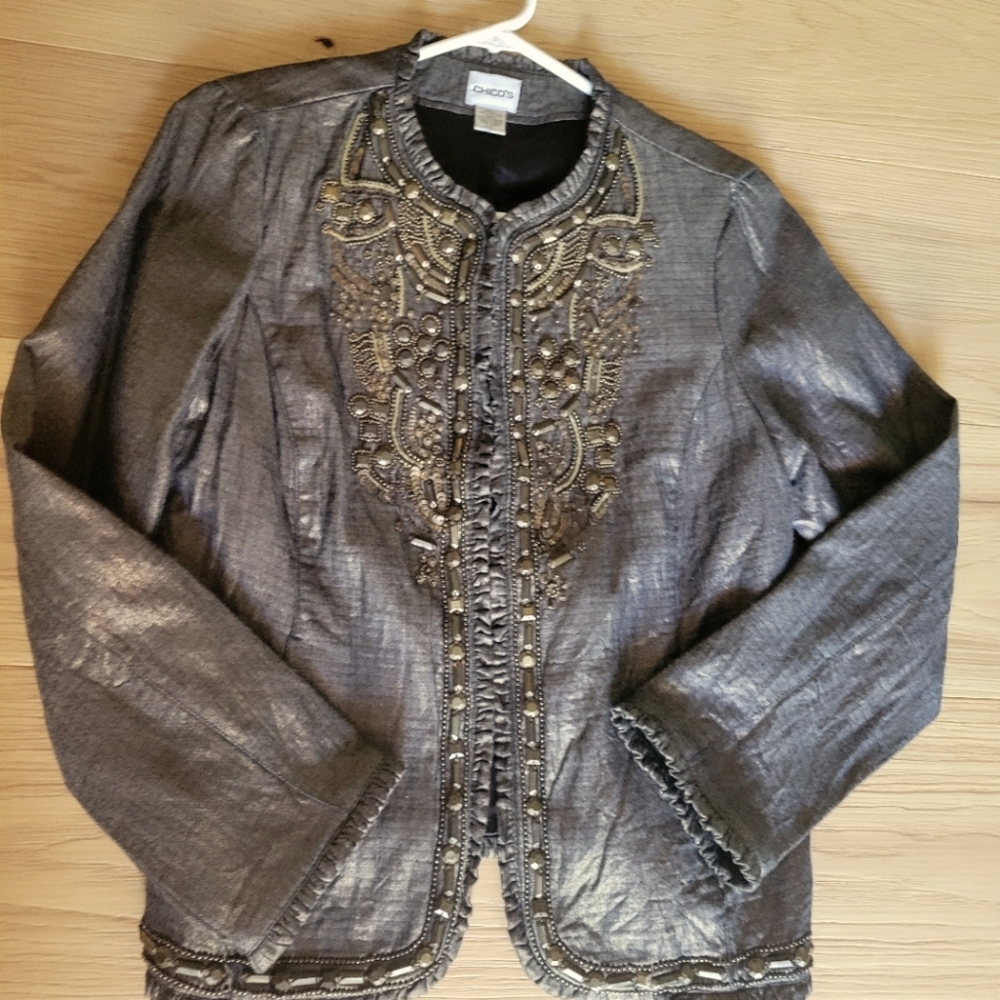 Chico's beaded jacket (Sale)